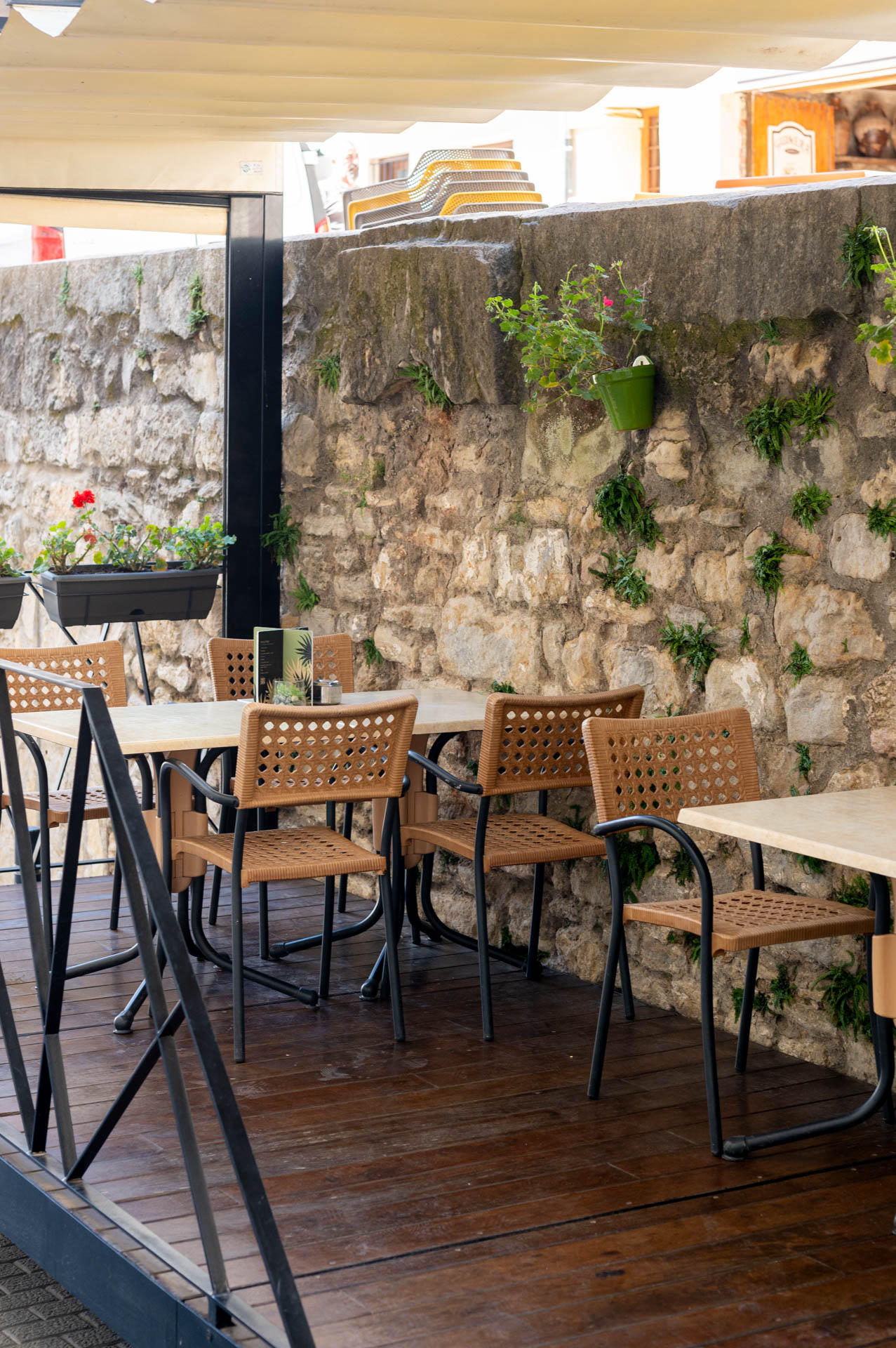 Terraza del Hotel Rey Don Jaime